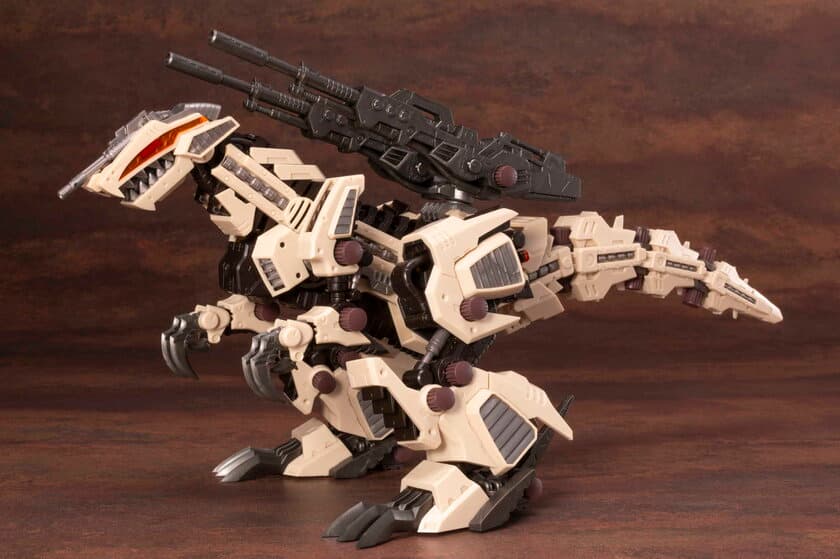 特別カラーVer.HMMゾイド
『EZ-026 ジェノザウラー ボーンカラーVer.』登場！
恐竜博2019にて会場先行販売！！