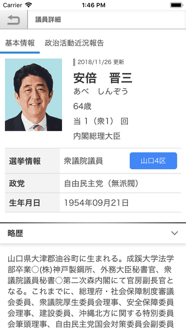 議員詳細