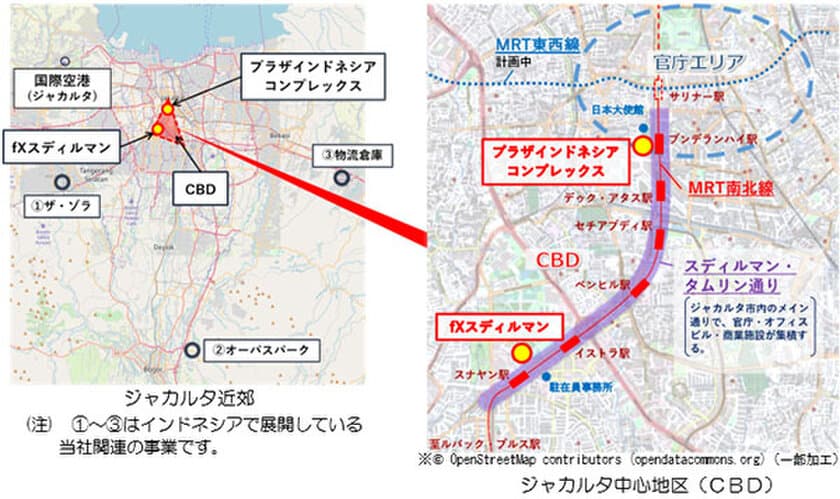 阪急阪神ホールディングスグループが
海外での複合施設等の運営・管理に本格参入
～ジャカルタを代表する商業・オフィス・ホテルの複合施設等の運営・管理に参画します～