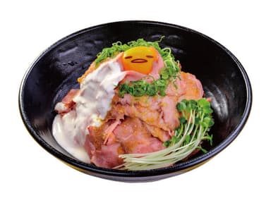 コラボ(1) しきぶとんとしては合格かな～　ローストビーフ丼～エベレスト盛り～　1&#44;480円＋税