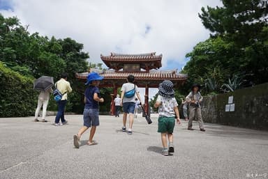 首里城公園夏休みクイズラリー