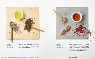 暮らしの図鑑 お茶の時間 楽しむ工夫×世界のお茶100×基礎知識_中面2