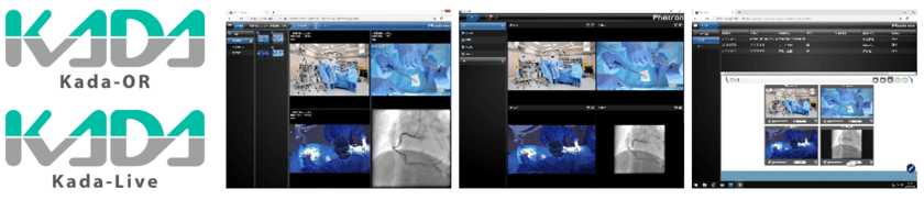 手術映像収録配信システム『Kada-OR』　
循環器内科向け映像収録配信システム『Kada-Live』新発売