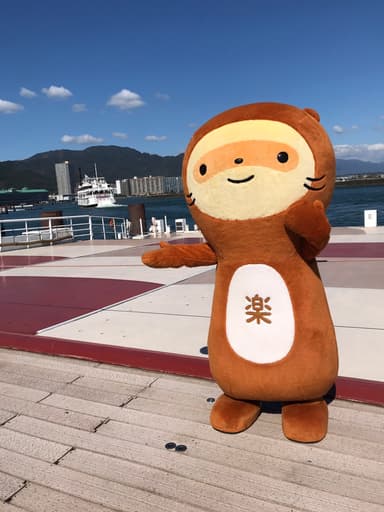 信楽町 マスコットキャラクター「ぽんぽこちゃん」が登場