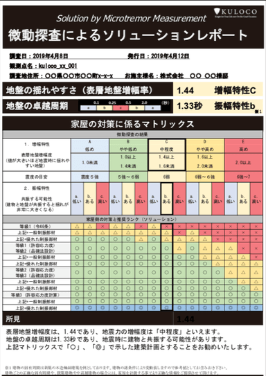 診断レポートサンプル1