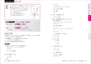 『数学検定3級に面白いほど合格する本』中面(第2部 実践編)