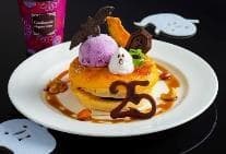 ハロウィーンパンプキンパンケーキカタラーナ仕立て