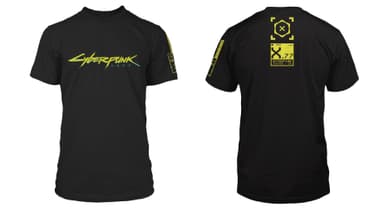 Cyberpunk 2077 ロゴTシャツ BK