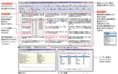 さらに使いやすくなった「対訳エディタ」で翻訳結果をカスタマイズ