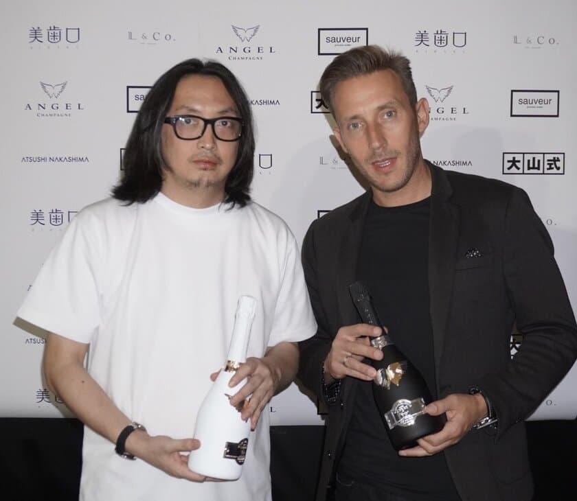 ハイファッション×ラグジュアリーシャンパン　
ANGEL CHAMPAGNEが
ATSUSHI NAKASHIMA(アツシ ナカシマ)の
公式スポンサーとしてミラノ・コレクションへ！