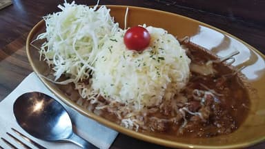 『大山ジビエキーマカレー』