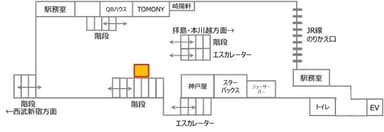 設置位置図(高田馬場)