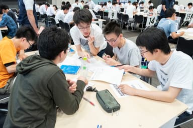 「数学甲子園2019」本選／競技中の様子2