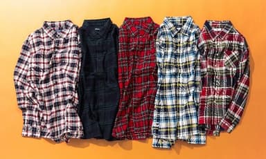 ・1枚あると便利な万能アイテム！ ロングシーズン重宝する「フランネルシャツ」登場