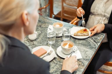 「カフェ エクベリ」の様子