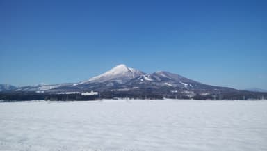 磐梯山遠景