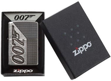 New design 007 Zippo with a box