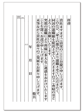 キレイに書ける記載例付き下敷き×1枚