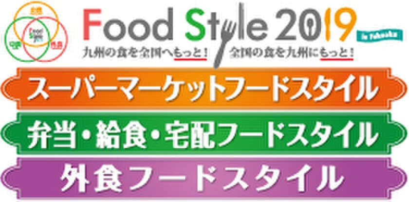 小売・中食・外食業界向け九州最大級の商談展　
FOOD STYLE 2019 in Fukuokaが11月13日・14日に
マリンメッセ福岡にて開催