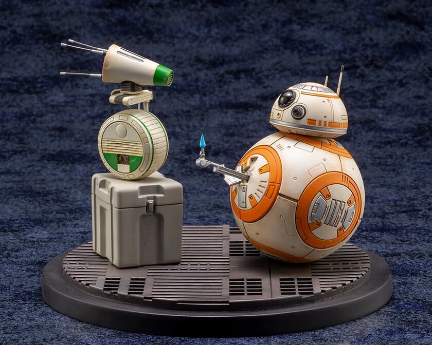 ARTFXシリーズに
最終章「スター・ウォーズ／スカイウォーカーの夜明け」から
D-O＆BB-8が最速登場！