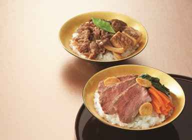 ＜米沢牛黄木 金剛閣＞黄木の米沢丼　一膳ご飯