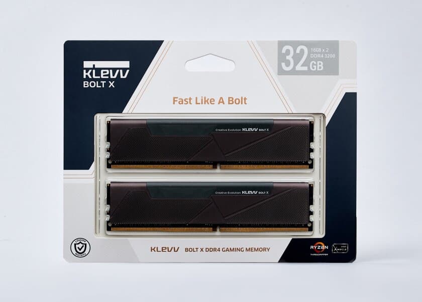 ESSENCORE KLEVV BOLT X DDR4 OC/Gaming memory 2in1
16GB,32GB新発売