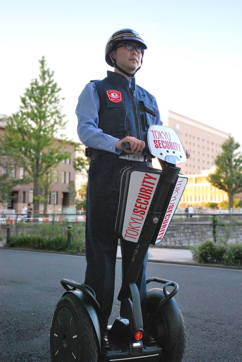 南町田の商業施設「グランベリーパーク」に
セグウェイでの巡回警備や画像侵入検知システムを導入