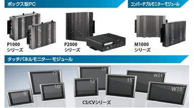 モジュール型パネルコンピューター