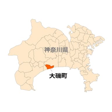 大磯町の場所