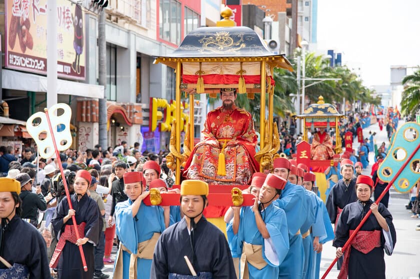 琉球王国時代の風が吹く「首里城祭2019」
現代に甦る歴史　独自に発展した琉球王国文化を体感せよ
　10/27～11/3開催