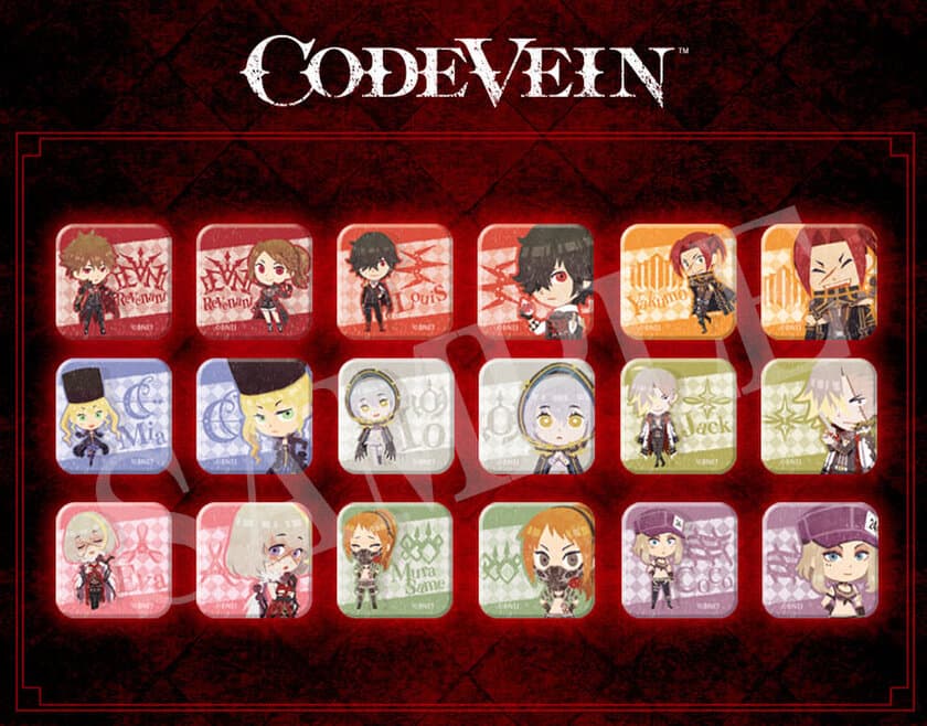 CODE VEIN イベント in AKIHABARA
～血を求めしレヴナントの集い～　
イベント開催記念商品が公開！！