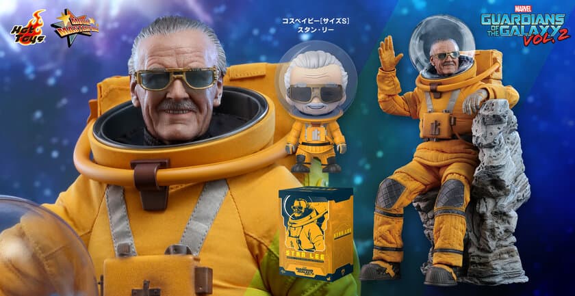 マーベルのレジェンド、スタン・リーが
ホットトイズ製フィギュアとなって東京コミコンに戻ってくる！
　～東京コミコン2019にて限定販売～