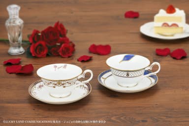 ジョジョの奇妙な冒険 黄金の風×Noritake　ティーカップ＆ソーサーセット