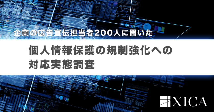 企業の広告宣伝担当者200人に聞いた 
個人情報保護の規制強化への対応実態 調査