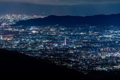 比叡山からの夜景１