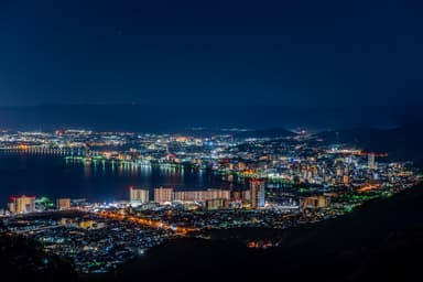 比叡山からの夜景２