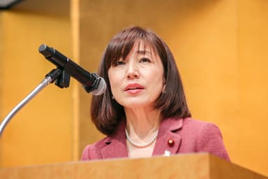 ご来賓挨拶(総務大臣政務官　木村弥生様)