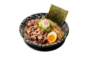 金澤濃厚豚骨ラーメン 神仙「特濃背脂肉盛り豚骨ラーメン」