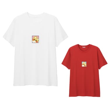 GUコラボ 吉ちゃんTシャツ_men