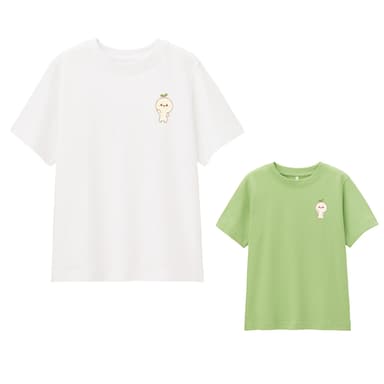 GUコラボ 長草くんTシャツ_kids