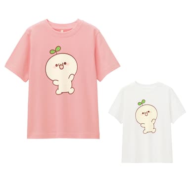 GUコラボ 長草くんTシャツ_kids(2)