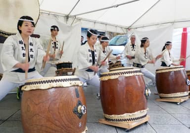 東京都 ランナー応援イベント 2019 マラソン祭り　様子2