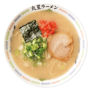 久留米とんこつ丸星ラーメン(650円）