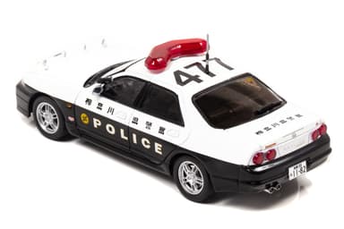 1/43 日産 スカイライン GT-R AUTECH VERSION 2018 神奈川県警察交通部交通機動隊車両(477)：左後