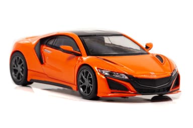 1/64 Honda NSX (NC1) 2019 Thermal Orange Pearl：右前