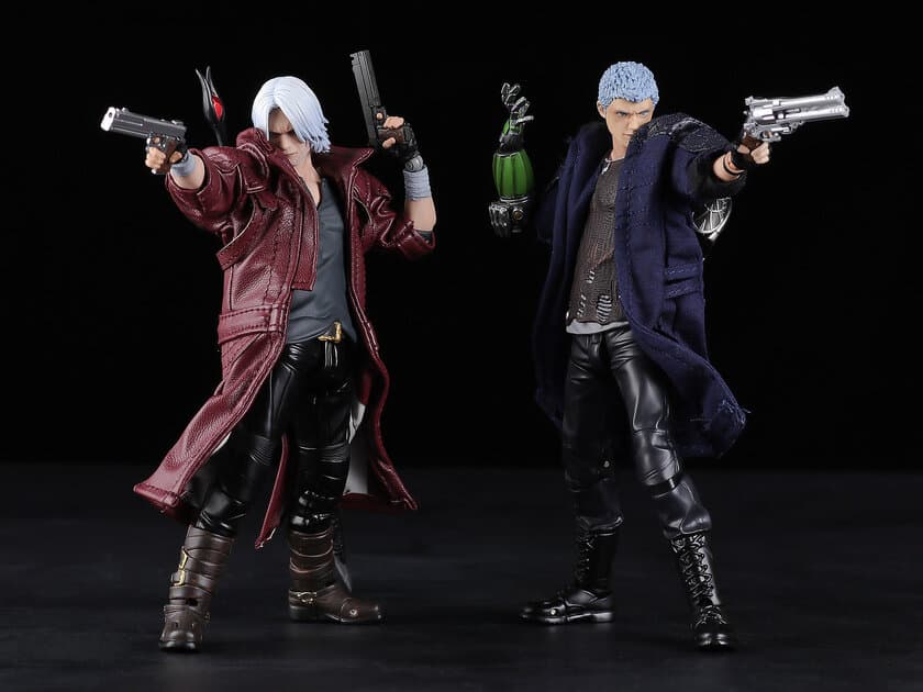 『Devil May Cry 5』より「ダンテ」と「ネロ」の
1/12スケールアクションフィギュアがいよいよ12月発売！