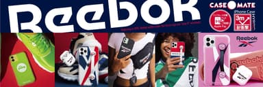 Reebok×Case-Mateコラボ スマホアクセサリー