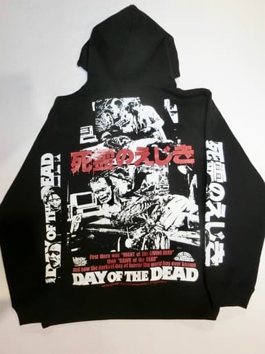 死霊のえじきパーカ(DAY OF THE DEAD)プルオーバーパーカ_2