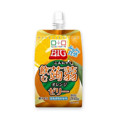 飲むBIG　飲む蒟蒻ゼリー　オレンジ