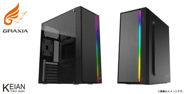 RGBライティング機能付きATX対応ゲーミングPCケース「GX-PCM-RGB」